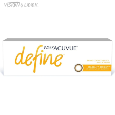  Acuvue Define Radiant Bright Daily  Daily Colored Lenses 