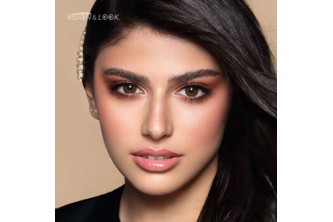 Bella Brown Shadow lenses, natural brown contact lenses, warm brown Bella lenses, premium cosmetic lenses, brown eye color contacts, attractive natural eye lenses.