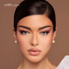 عدسات سيلفر ميست، Silver Mist، عدسات رمادية طبيعية، عدسات تجميلية فضية، عدسات عيون بلون رمادي ناعم.